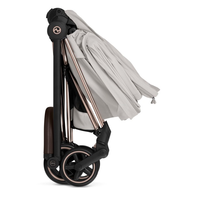 Cybex Mios Style Collection 5.0 City Grey шасі Rosegold коляска 2 в 1