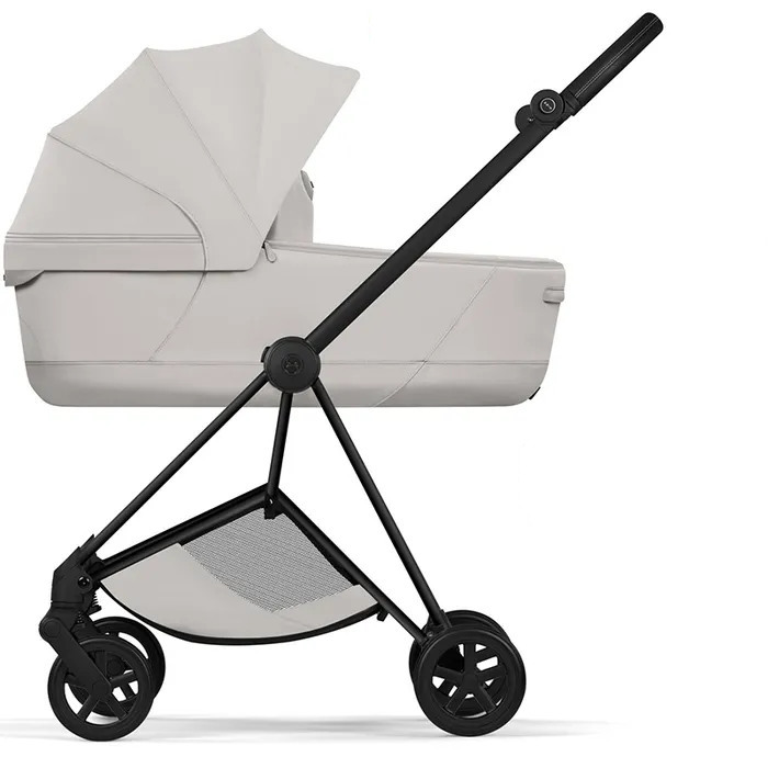Cybex Mios Style Collection City Grey шасі Matt Black 5.0 коляска 2 в 1