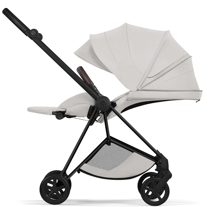 Cybex Mios Style Collection City Grey шасі Matt Black 5.0 коляска 2 в 1