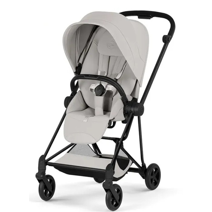 Cybex Mios Style Collection City Grey шасі Matt Black 5.0 коляска 2 в 1