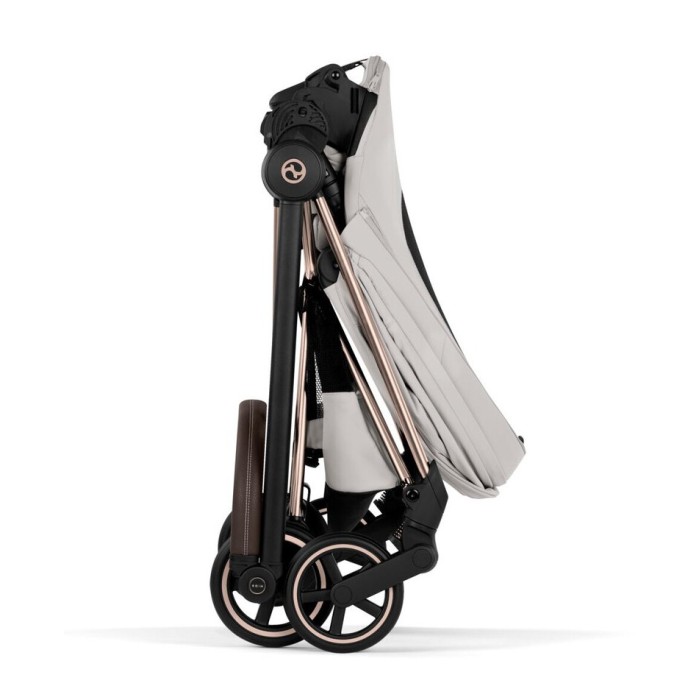 Cybex Mios Style Collection 5.0 City Grey шасі Rosegold коляска 2 в 1
