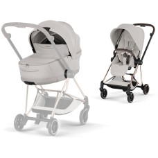 Cybex Mios Style Collection 5.0 City Grey шасі Rosegold коляска 2 в 1