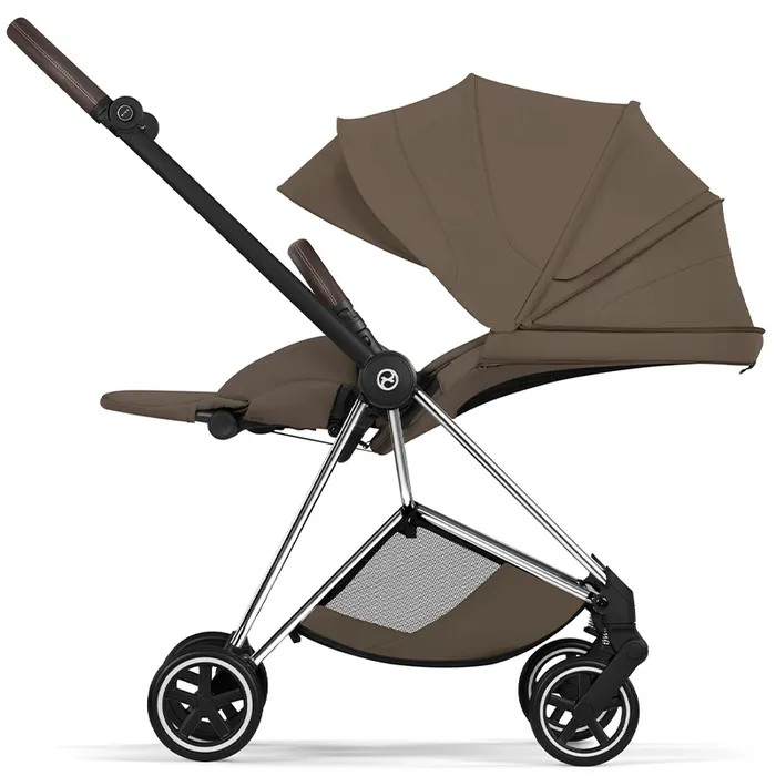 Cybex Mios Style Collection Chocolate Brown шасі Chrome 5.0 коляска 2 в 1