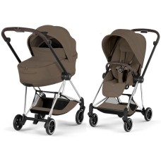 Cybex Mios Style Collection Chocolate Brown шасі Chrome 5.0 коляска 2 в 1