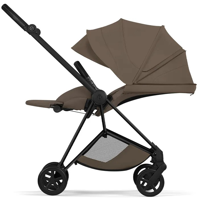 Cybex Mios Style Collection Coconut Brown шасі Matt Black 5.0 коляска 2 в 1