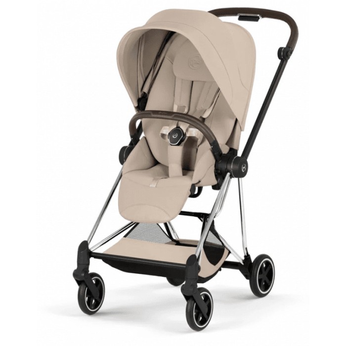 Прогулянкова коляска Cybex Mios Style Collection Cozy Beige шасі Chrome 5.0