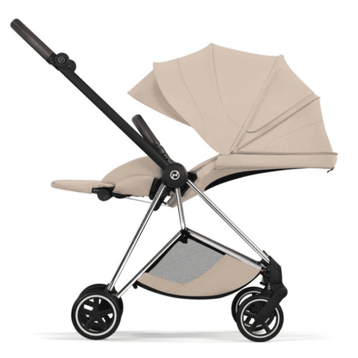 Прогулянкова коляска Cybex Mios Style Collection Cozy Beige шасі Chrome 5.0