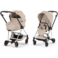 Cybex Mios Style Collection Cozy Beige chassis Chrome 5.0 stroller 2 in 1
