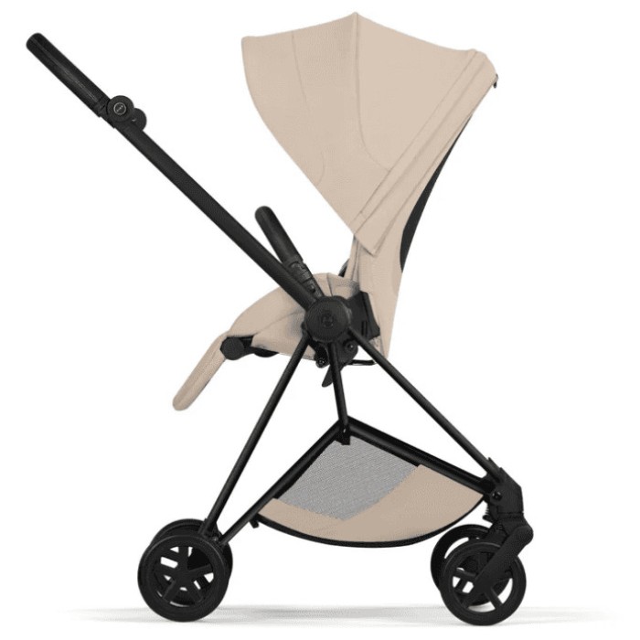 Cybex Mios Style Collection Cozy Beige шасі Matt Black 5.0 коляска 2 в 1