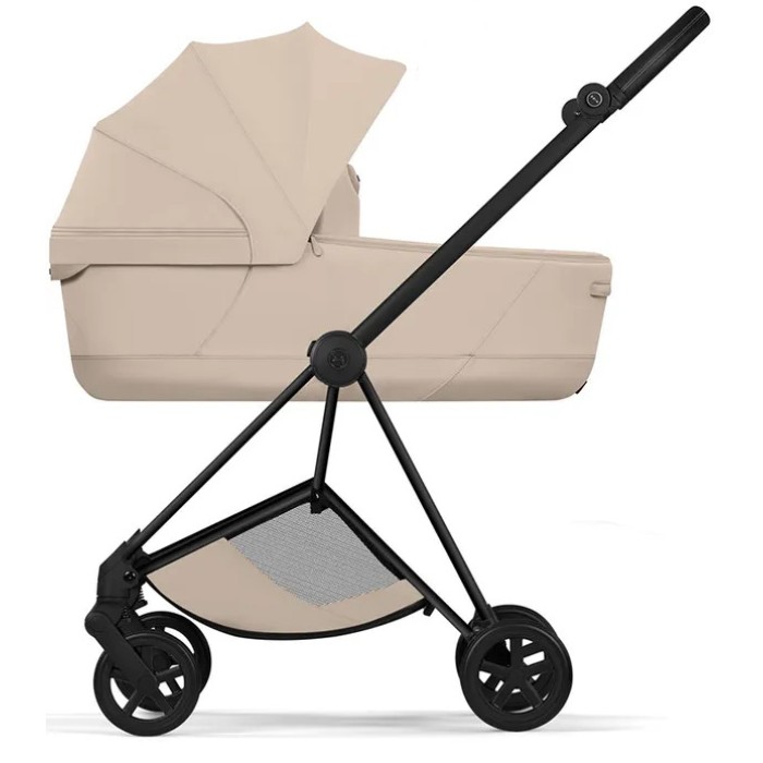 Cybex Mios Style Collection Cozy Beige шасі Matt Black 5.0 коляска 2 в 1