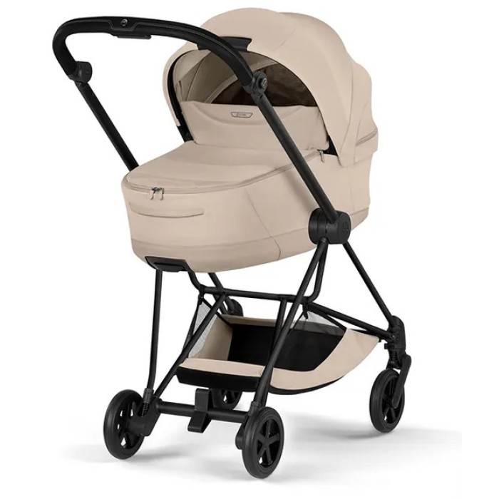 Cybex Mios Style Collection Cozy Beige шасі Matt Black 5.0 коляска 2 в 1