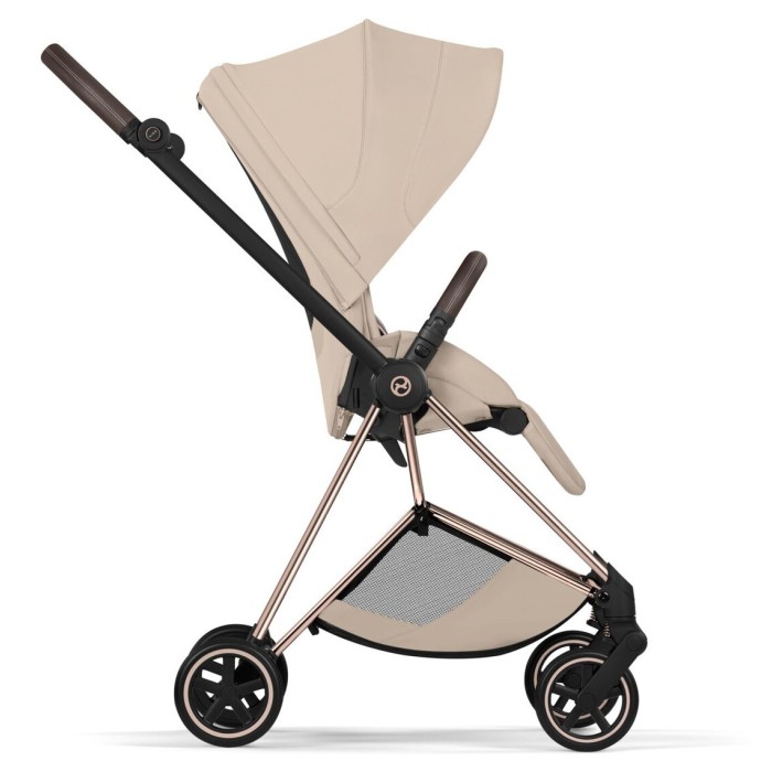 Cybex Mios Style Collection Cozy Beige шасі Rosegold 5.0 коляска 2 в 1