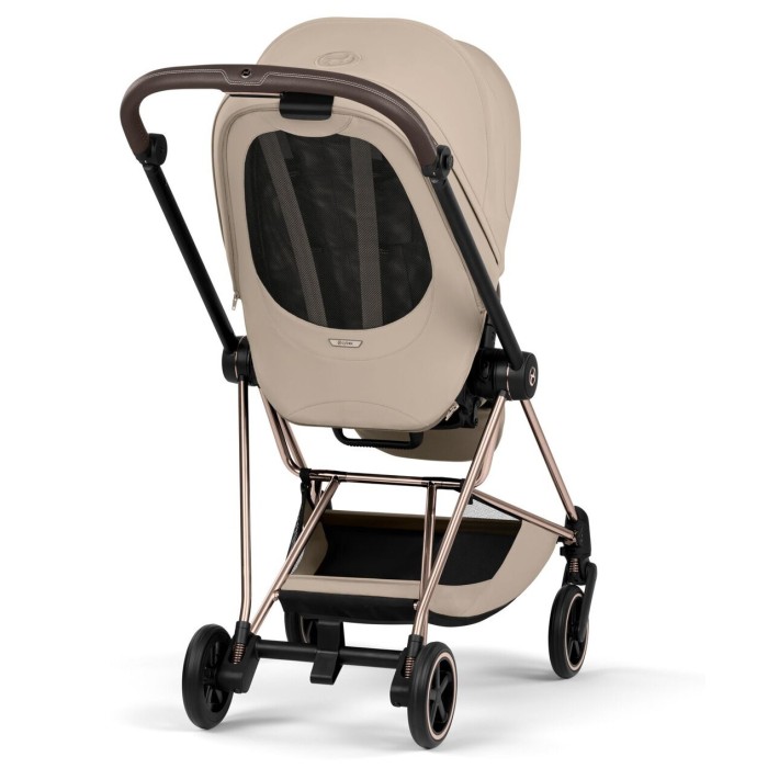 Cybex Mios Style Collection Cozy Beige шасі Rosegold 5.0 коляска 2 в 1