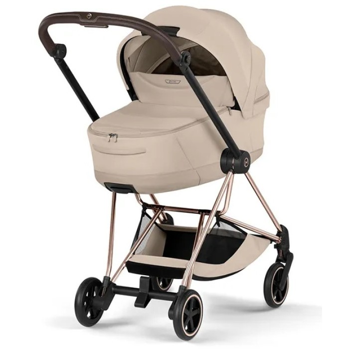Cybex Mios Style Collection Cozy Beige шасі Rosegold 5.0 коляска 2 в 1