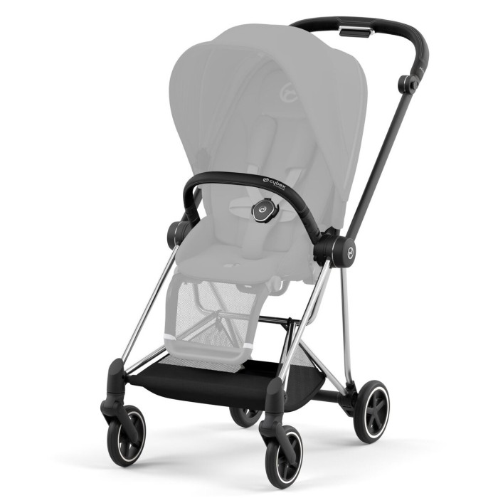 Прогулянкова коляска Cybex Mios Sepia Black шасі Chrome Black 4.0