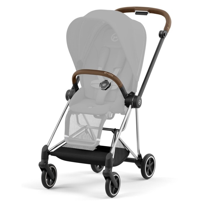 Прогулянкова коляска Cybex Mios Sepia Black шасі Chrome Brown 4.0