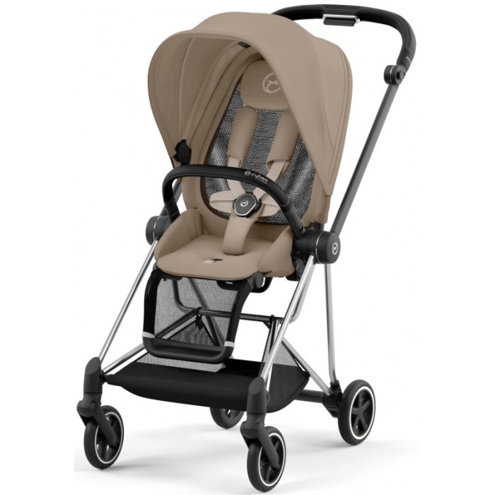 Cybex Mios Cozy Beige шасі Chrome Black 4.0 коляска 2 в 1