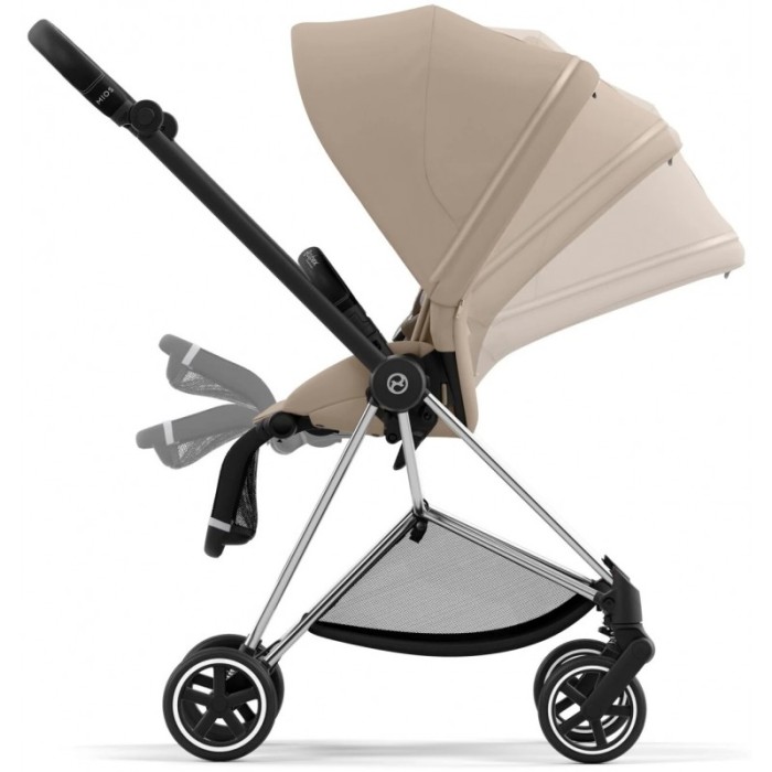 Cybex Mios Cozy Beige шасі Chrome Black 4.0 коляска 2 в 1