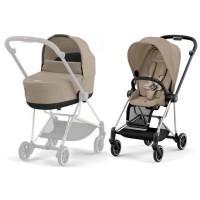 Cybex Mios Cozy Beige шасі Chrome Black 4.0 коляска 2 в 1