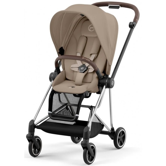 Cybex Mios Cozy Beige шасі Chrome Brown 4.0 коляска 2 в 1