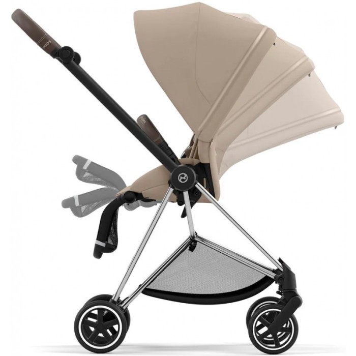 Cybex Mios Cozy Beige шасі Chrome Brown 4.0 коляска 2 в 1
