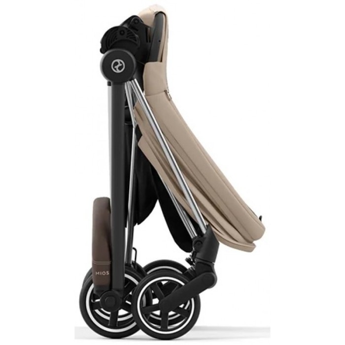 Cybex Mios Cozy Beige шасі Chrome Brown 4.0 коляска 2 в 1