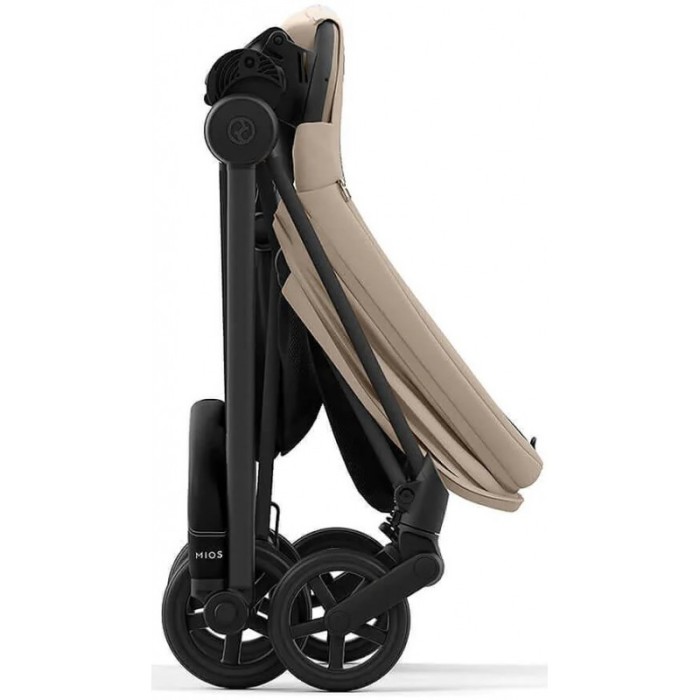 Прогулянкова коляска Cybex Mios Cozy Beige шасі Matt Black 4.0