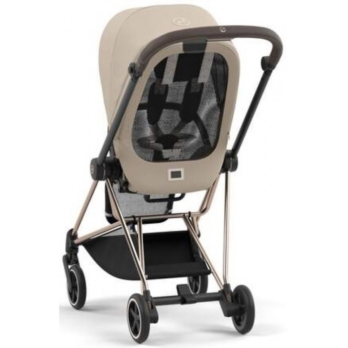 Прогулянкова коляска Cybex Mios Cozy Beige шасі Rosegold 4.0