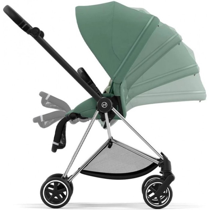 Прогулянкова коляска Cybex Mios Leaf Green шасі Chrome Black 4.0
