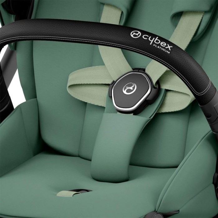 Прогулянкова коляска Cybex Mios Leaf Green шасі Chrome Black 4.0