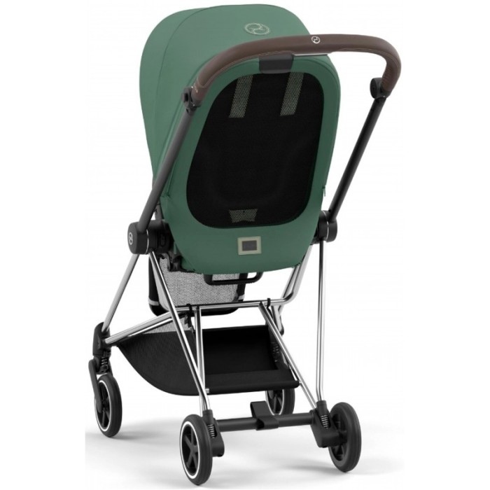 Прогулянкова коляска Cybex Mios Leaf Green шасі Chrome Brown 4.0