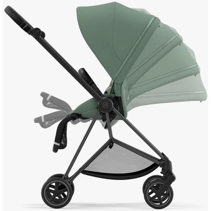 Прогулянкова коляска Cybex Mios Leaf Green шасі Matt Balck 4.0