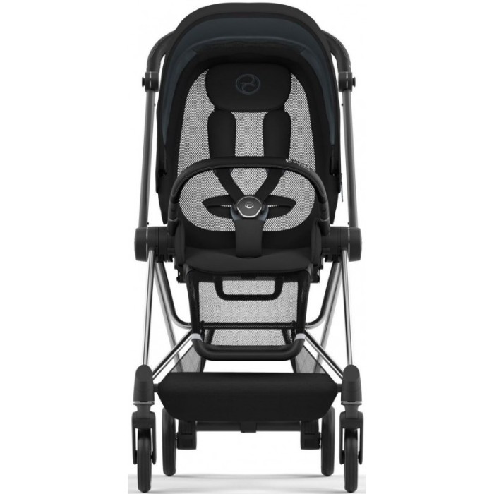 Прогулянкова коляска Cybex Mios Sepia Black шасі Chrome Black 4.0