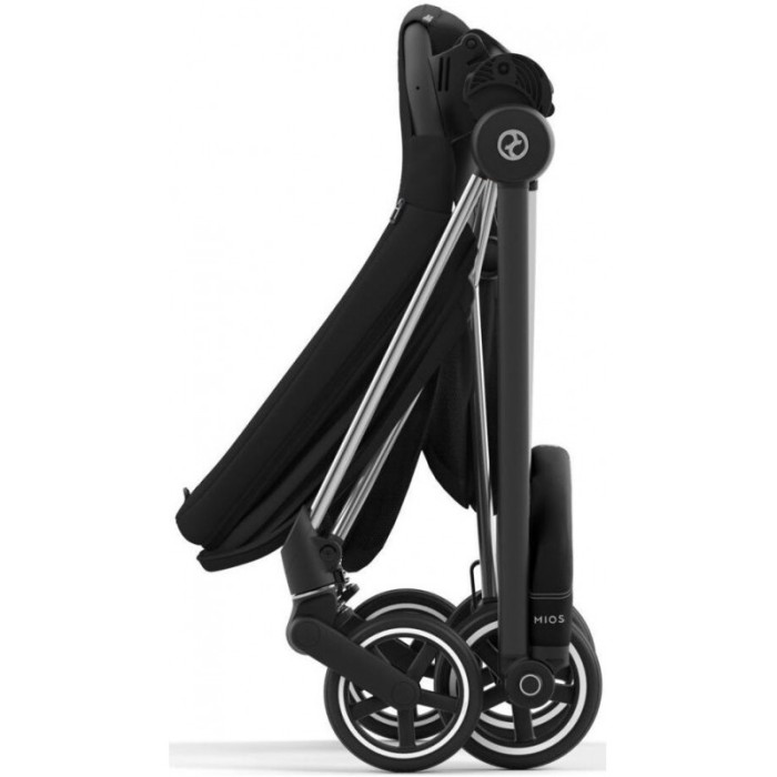 Прогулянкова коляска Cybex Mios Sepia Black шасі Chrome Black 4.0
