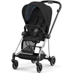 Прогулянкова коляска Cybex Mios Sepia Black шасі Chrome Black 4.0