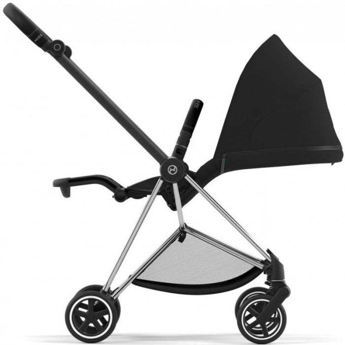 Прогулянкова коляска Cybex Mios Sepia Black шасі Chrome Black 4.0