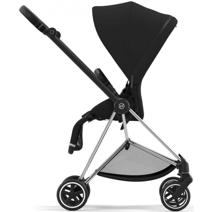 Прогулянкова коляска Cybex Mios Sepia Black шасі Chrome Black 4.0