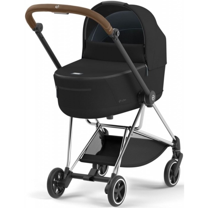 Cybex Mios Sepia Black шасі Chrome Brown 4.0 коляска 2 в 1