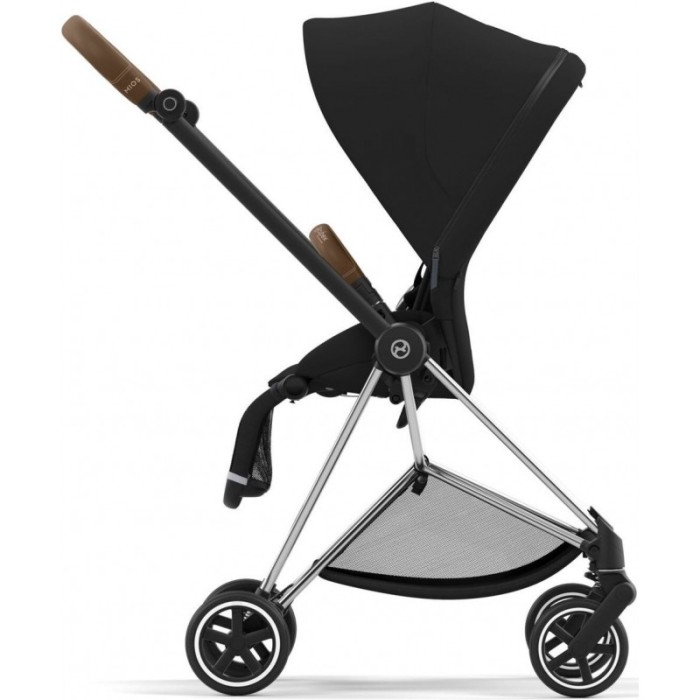 Прогулянкова коляска Cybex Mios Sepia Black шасі Chrome Brown 4.0