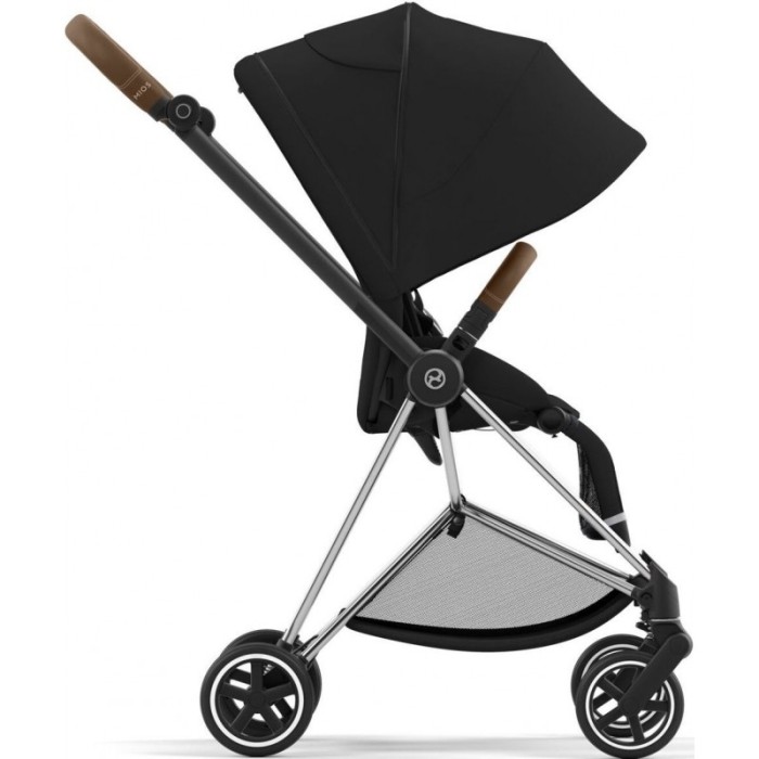 Прогулянкова коляска Cybex Mios Sepia Black шасі Chrome Brown 4.0