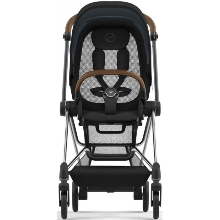Прогулянкова коляска Cybex Mios Sepia Black шасі Chrome Brown 4.0