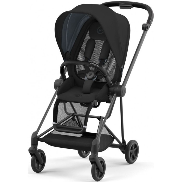 Cybex Mios Sepia Black шасі Matt Black 4.0 коляска 2 в 1