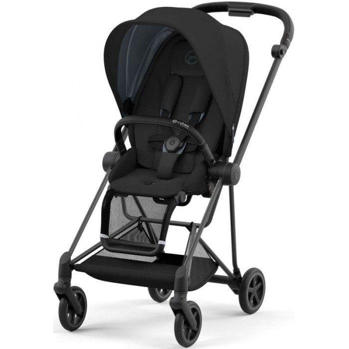 Cybex Mios Sepia Black шасі Matt Black 4.0 коляска 2 в 1