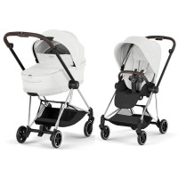 Cybex Mios Style Collection Off White chassis Chrome 5.0 stroller 2 in 1