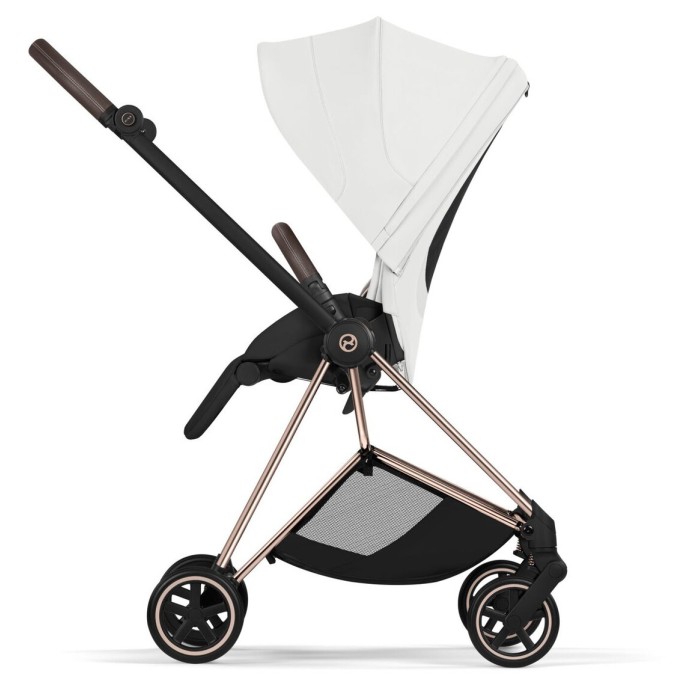 Cybex Mios Style Collection Off White шасі Rosegold 5.0 коляска 2 в 1