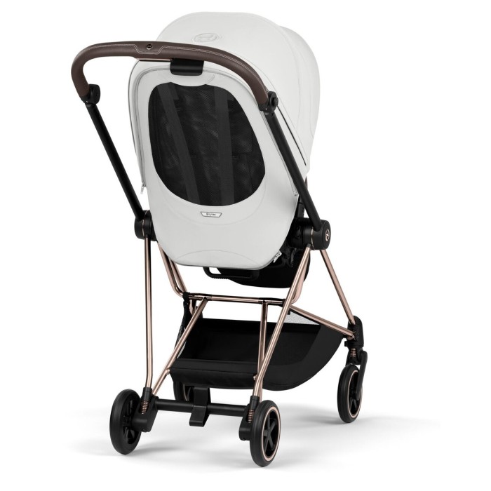 Cybex Mios Style Collection Off White шасі Rosegold 5.0 коляска 2 в 1