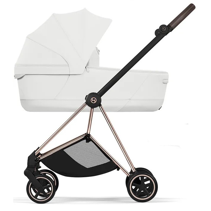 Cybex Mios Style Collection Off White шасі Rosegold 5.0 коляска 2 в 1