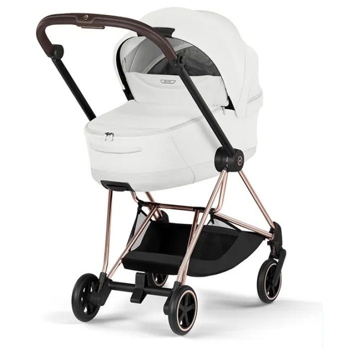 Cybex Mios Style Collection Off White шасі Rosegold 5.0 коляска 2 в 1