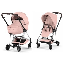 Cybex Mios Style Collection Peach Pink шасі Chrome 5.0 коляска 2 в 1