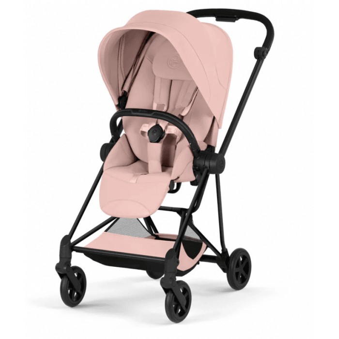 Cybex Mios Style Collection Peach Pink шасі Matt Black 5.0 коляска 2 в 1